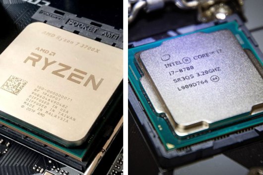 procesadores AMD Ryzen 7 vs Intel i7