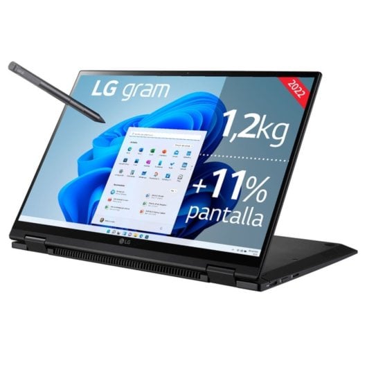 LG Gram 2 en 1: el portátil convertible para llevar a cualquier lado