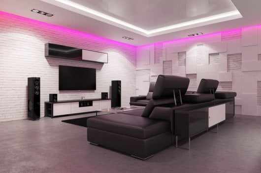 dónde colocar la barra de sonido