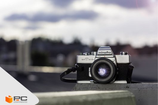 Cámara de fotos compacta 