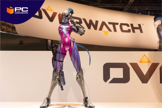 Un personaje de Overwatch