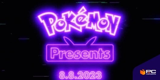 Cartel promocional del Pokémon Presents de agosto