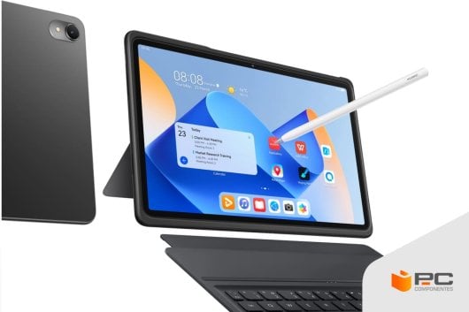 Tablet de la marca Huawei y color negro