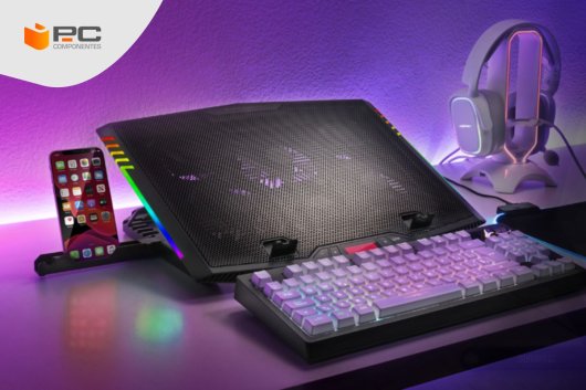 Soporte para un portátil gaming