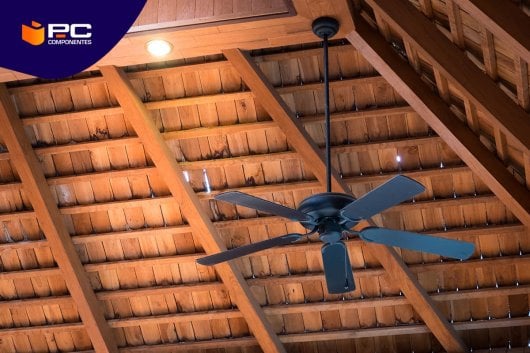 Soportes para ventiladores de techo inclinado: la solución que necesitas