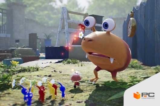 Fotograma de Pikmin 4, el videojuego de Nintendo Switch