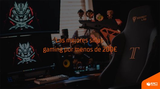 mejores sillas gaming por menos de 200 euros