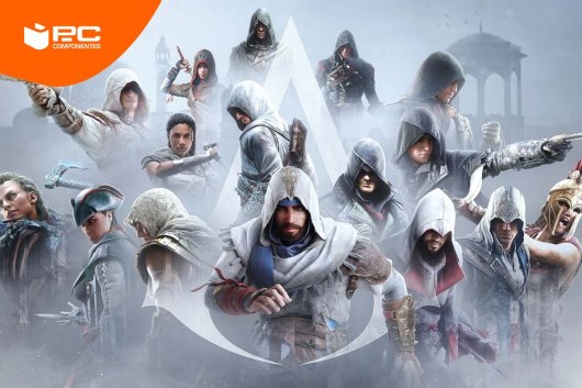 Imagen de todos los protagonistas de la saga Assassin's Creed
