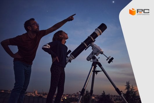 Cómo observar los planetas y la Luna con un telescopio