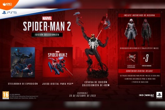 Edição de colecionador do Marvel’s Spider-Man 2: preço e o que inclui