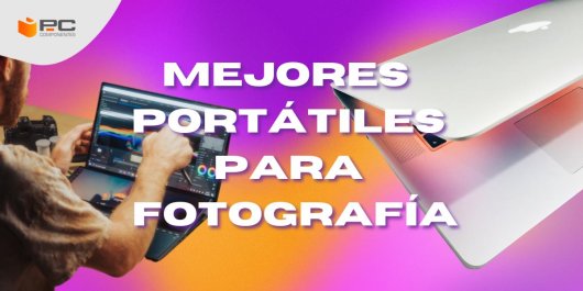 portátil para fotografía
