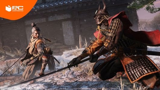 Imagen de un videojuego haciendo un parry