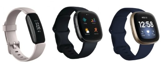 relojes fitbit sense, versa e inspire