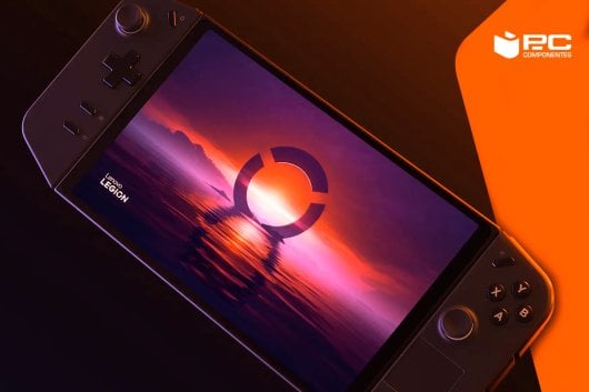 Una Lenovo Legion GO siendo analizada