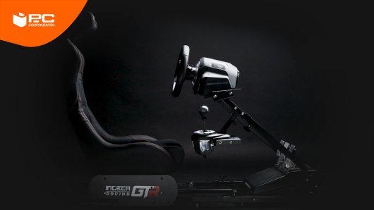 Um dos melhores cockpits de simracing para simulação expostos