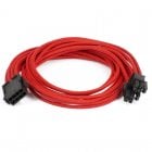 Phanteks CB8P Cable Extensión Placa Base 4+4 Pines Rojo