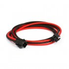 Phanteks CB4P Cable Extensión Negro/Rojo VGA/Placa Base 4 Pines