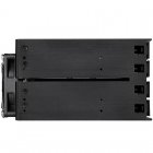 Silverstone F208B Frontal de 5.25" Preta para 8 Discos Rígidos 2.5'' SATA