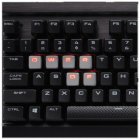 Corsair K70 Lux Teclado Mecánico LED Rojo Cherry MX Red