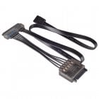 SilverStone CP13 Cable Extensión SATA 15+7 Pines Negro SilverStone CP13 Cable Extensión SATA 15+7 Pines Negro