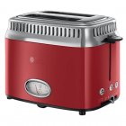 Russel Hobbs Ribbon Red Torradeira Retro de 2 Ranhuras