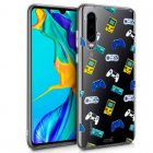 Cool Funda Clear Consolas para Huawei P30