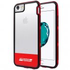 Cool Funda Licencia Ferrari Transparente Negro Rojo para iPhone 7 / 8 / SE (2020)