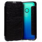 Cool Funda Flip Cover Leather Negro para Huawei P40 Lite E