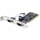 StarTech Placa de Expansão PCI 2 Portas Serie DB9 RS232
