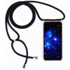 Icoveri Funda con Cordón Negro para Samsung Galaxy A41
