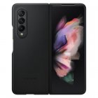 Samsung Leather Cover Funda de Cuero Negra para Galaxy Z Fold3 5G