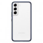 Samsung Frame Cover Funda con Marco Azul Marino para Galaxy S22