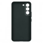 Samsung Leather Cover Funda de Piel Verde para Galaxy S22