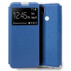 Cool Funda Flip Cover Liso Azul para Realme 7i/C25s