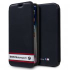Cool Funda Flip Cover Licencia BMW Motorsport para iPhone X/XS