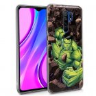 Cool Funda Licencia Marvel Hulk para Xiaomi Redmi 9