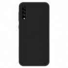 Icoveri Funda Soft Matte Negra para Samsung Galaxy A30s
