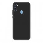 Icoveri Funda Soft Matte Negra para Samsung Galaxy A11
