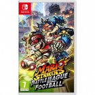 Mario Strikers Battle League Football Nintendo Switch + Power A Mando con  Cable Blanco Mate, PcComp