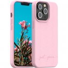 Just Green Funda Biodegradable Rosa para iPhone 13 Pro
