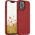 Just Green Funda Biodegradable Roja para iPhone 13 Pro Max