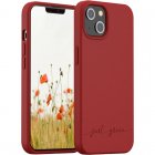 Just Green Funda Biodegradable Roja para iPhone 13