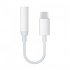 4-OK Adaptador USB-C a Jack 3.5mm Hembra/Macho Blanco