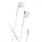 4-OK Ear Flat Auriculares Blancos