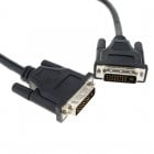 BeMatik Cable DVI-D Dual Link Macho/Macho 1m Negro
