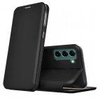 Cool Funda Flip Cover Elegance Negro para Samsung Galaxy S22 Plus S906