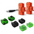 Pack PowerA Kit Carga y Juega para Xbox + Gioteck Sniper Megapack Pack 3 Grips para Xbox Series X