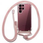 Cool Funda Cordón Rosa para Samsung Galaxy S22 Ultra S908