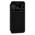 Cool Funda Flip Cover Liso Negro para Alcatel 1X 2019