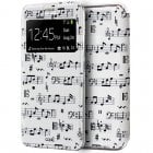 Cool Funda Flip Cover Dibujos Música para Xiaomi Mi 9 SE